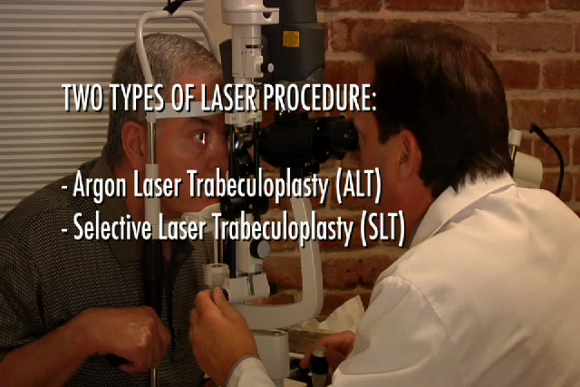 Glaucoma - What is laser surgery for treatment of glaucoma?